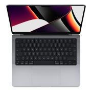 Apple MacBook Pro (2021) 14 Zoll M1 Pro (8-Core CPU + 14-Core GPU) 16GB RAM 2TB SSD spacegrau (67W Netzteil)