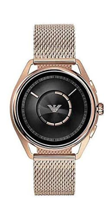 Emporio Armani Herren Smartwatch mit Edelstahl Armband ART9005