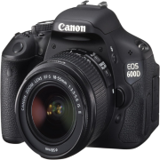 Canon EOS 600D 18MP schwarz Kit inkl. EF-S 18-55mm 1:3,5-5,6 IS II
