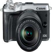 Canon EOS M6 Systemkamera 24,2 MP inkl. EF-M 18-150mm 1:3,5-6,3 IS STM Objektiv