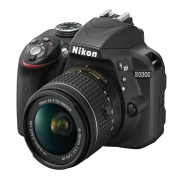 Nikon D3300 SLR Kit AF-P 18-55 VR schwarz
