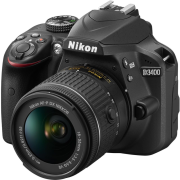 Nikon D3400 inkl. AF-P DX NIKKOR 18-55 mm VR Objektiv