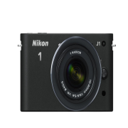 Nikon J1 Systemkamera 10 MP inkl. 1 NIKKOR VR 10-30 mm Objektiv