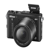 Nikon AW1 Systemkamera 14,2 MP inkl. 11-27,5mm Objektiv schwarz