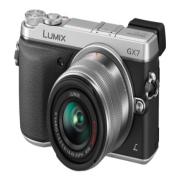 Panasonic Lumix DMC-GX7 Systemkamera 16 MP mit Objektiv H-FS1442AE-S