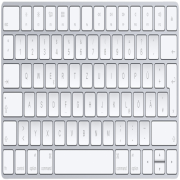 Apple Magic Keyboard silber/weiß (QWERTZ)