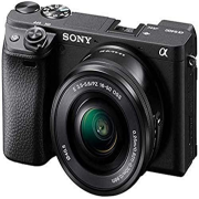 Sony Alpha 6400 E-Mount Systemkamera 24,2MP inkl. SEL-P1650 16-50mm Objektiv schwarz