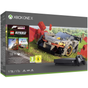 Microsoft Xbox One X 1TB schwarz – Forza Horizon 4 + LEGO Speed Champions Bundle