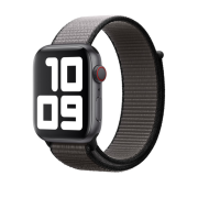 Apple Watch Series 5 44mm GPS + Cellular Aluminiumgehäuse spacegrau mit Sport Loop eisengrau