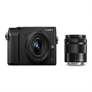 Panasonic Lumix G DMC-GX80WEGK 16MP Systemkamera inkl. H-FS12032E + H-FS35100E schwarz