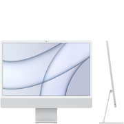 Apple iMac (2021) 24 Zoll M1 (8-Core CPU + 7-Core GPU) 8GB RAM 256GB SSD silber