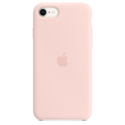 Apple Silikon Case für iPhone SE kalkrosa