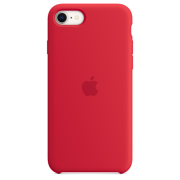 Apple Silikon Case für iPhone SE (PRODUCT) RED