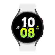 Samsung Galaxy Watch5 44mm Bluetooth graphite mit Sport Band white (M/L)