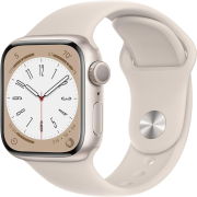 Apple Watch Series 8 41mm GPS Aluminiumgehäuse polarstern mit Sportarmband polarstern