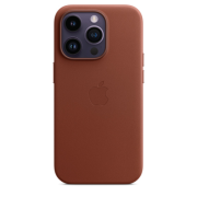 Apple iPhone 14 Pro Leder Case mit MagSafe umbra