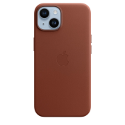 Apple iPhone 14 Leder Case mit MagSafe umbra
