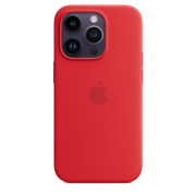 Apple iPhone 14 Pro Silikon Case mit MagSafe (PRODUCT) RED