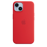 Apple iPhone 14 Silikon Case mit MagSafe (PRODUCT) RED