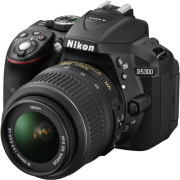 Nikon D5300 Kit schwarz + AF-S DX 18-55 VR II schwarz