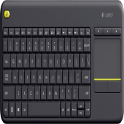 Logitech K400 Plus Wireless Keyboard schwarz