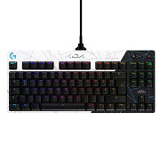 Logitech G PRO K/DA Mechanische Gaming-Tastatur GX Brown Tactile LoL Edition