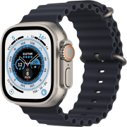 Apple Watch Ultra 49mm GPS + Cellular Titangehäuse mit Ocean Armband mitternacht