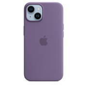 Apple iPhone 14 Silikon Case mit MagSafe iris