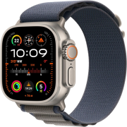 Apple Watch Ultra 2 49mm GPS + Cellular Titangehäuse mit Alpine Loop blau (S)