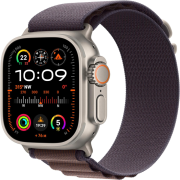 Apple Watch Ultra 2 49mm GPS + Cellular Titangehäuse mit Alpine Loop indigo (M)
