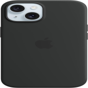Apple iPhone 15 Silikon Case mit MagSafe schwarz