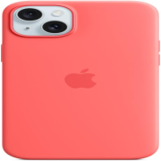 Apple iPhone 15 Plus Silikon Case mit MagSafe guave