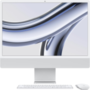 Apple iMac (2023) 24 Zoll M3 (8-Core CPU + 8-Core GPU + 16-Core NE) 8GB RAM 256GB SSD silber (Kein Ethernet inkl. Magic Mouse)