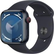 Apple Watch Series 9 45mm GPS + Cellular Aluminiumgehäuse mitternacht Sportarmband mitternacht M/L