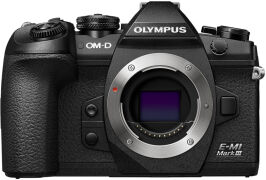 Olympus OM-D E-M1 Mark III Micro Four Thirds Systemkamera 20MP Body schwarz