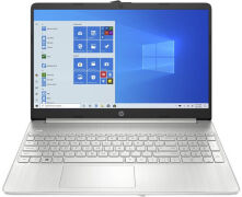 HP 15s-eq2275ng (15,6 Zoll / Full HD) Laptop (AMD Ryzen 7 5700U, 8GB DDR4 RAM, 512GB SSD, AMD Grafik, Windows 11, QWERTZ-Layout) silber