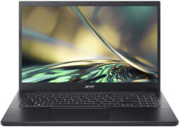 Acer Aspire 7 (A715-51G-730Q) 15,6 Zoll (Full HD 144Hz) i7-1260P 16GB RAM 1TB SSD GeForce RTX 3050 Win11H schwarz