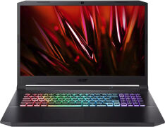 Acer Nitro 5 (AN517-54-71TL) Gaming Laptop | 17, 3 FHD 144Hz Display | Intel Core i7-11800H | 16 GB RAM | 512 GB SSD | NVIDIA GeForce RTX 3070 | Windows 11 | QWERTZ Tastatur | schwarzrot