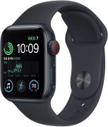 Apple Watch SE (2022) 40mm GPS + Cellular Aluminiumgehäuse mitternacht mit Sportarmband mitternacht
