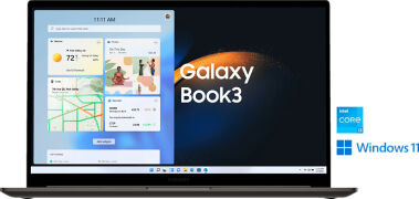 Samsung Galaxy Book3 (NP750XFG-KA1DE) 15,6 Zoll i3-1315U 8GB RAM 256GB SSD Iris Xe Win11H graphite