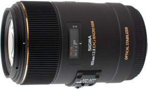 Sigma HSM-Objektiv 105mm F2,8 EX Makro DG OS für Nikon