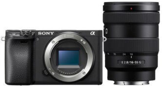 Sony Alpha 6400 E-Mount Systemkamera 24,2MP inkl. SEL-P1655 16-55mm Objektiv schwarz