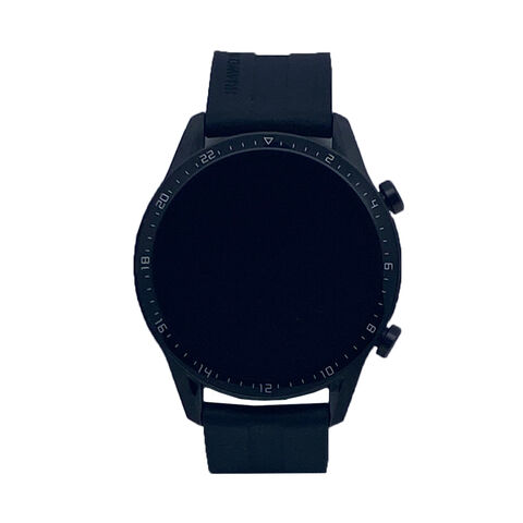 Huawei Watch GT 2 Sport 46mm Bluetooth Silikonarmband schwarz Edelstahlgehäuse schwarz