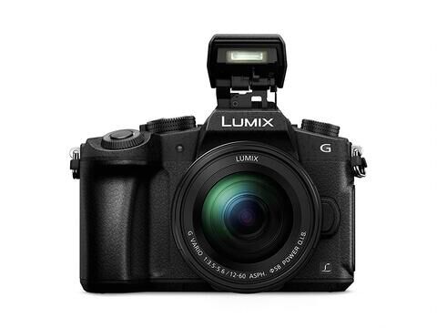 Panasonic Lumix G VARIO DMC-G81M EG-K Systemkamera 16MP mit Objektiv H-FS12060 F3,5-5,6 OIS schwarz