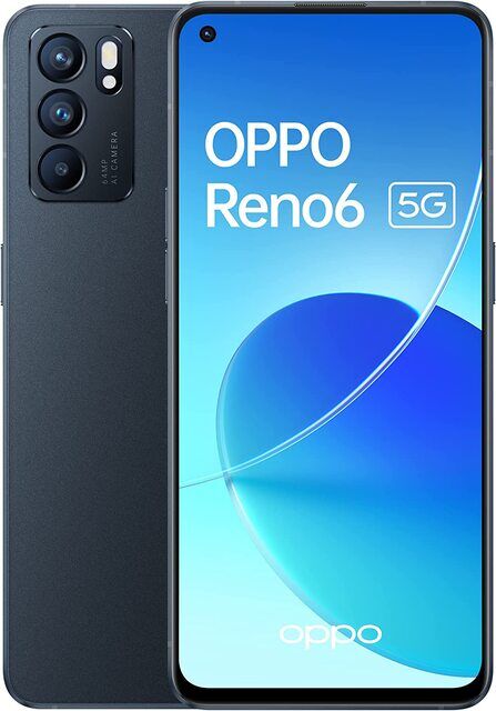 Oppo Reno6 128GB Dual-SIM stellar black