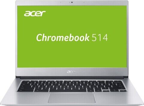 Acer Chromebook 514 14 Zoll Intel Pentium N4200 1.1GHz 8GB RAM 64GB eMMC Chrome OS silber