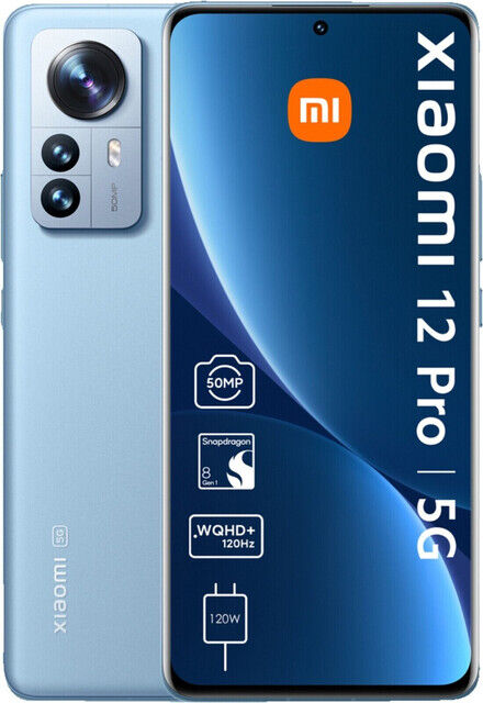 Xiaomi 12 Pro 256GB blau