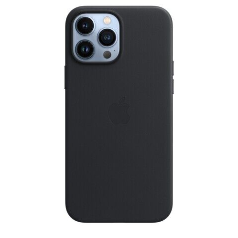 Apple Leder Case MagSafe - iPhone 13 Pro Max mitternacht