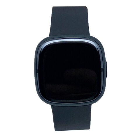 Fitbit Sense 2 40mm Bluetooth Silikonarmband schwarz Aluminiumgehäuse schwarz