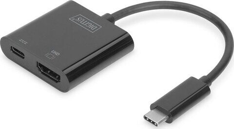 Digitus USB-C auf HDMI Multiport Adapter schwarz